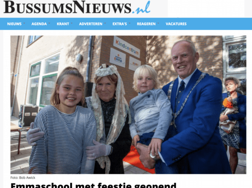 Opening Kindcentrum Koningin Emma Opening Kindcentrum Koningin Emma