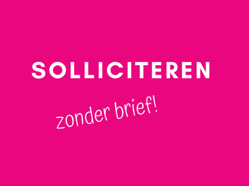 Solliciteren zonder motivatiebrief Solliciteren zonder motivatiebrief