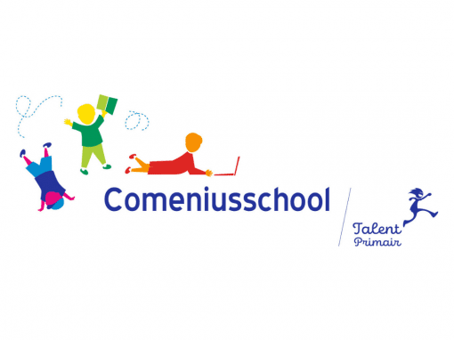 Logo Comeniusschool verbeeldt leertraject Logo Comeniusschool verbeeldt leertraject