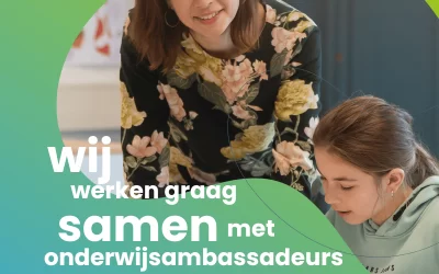 Onderwijsambassadeurs brengen lucht, aandacht en tijd