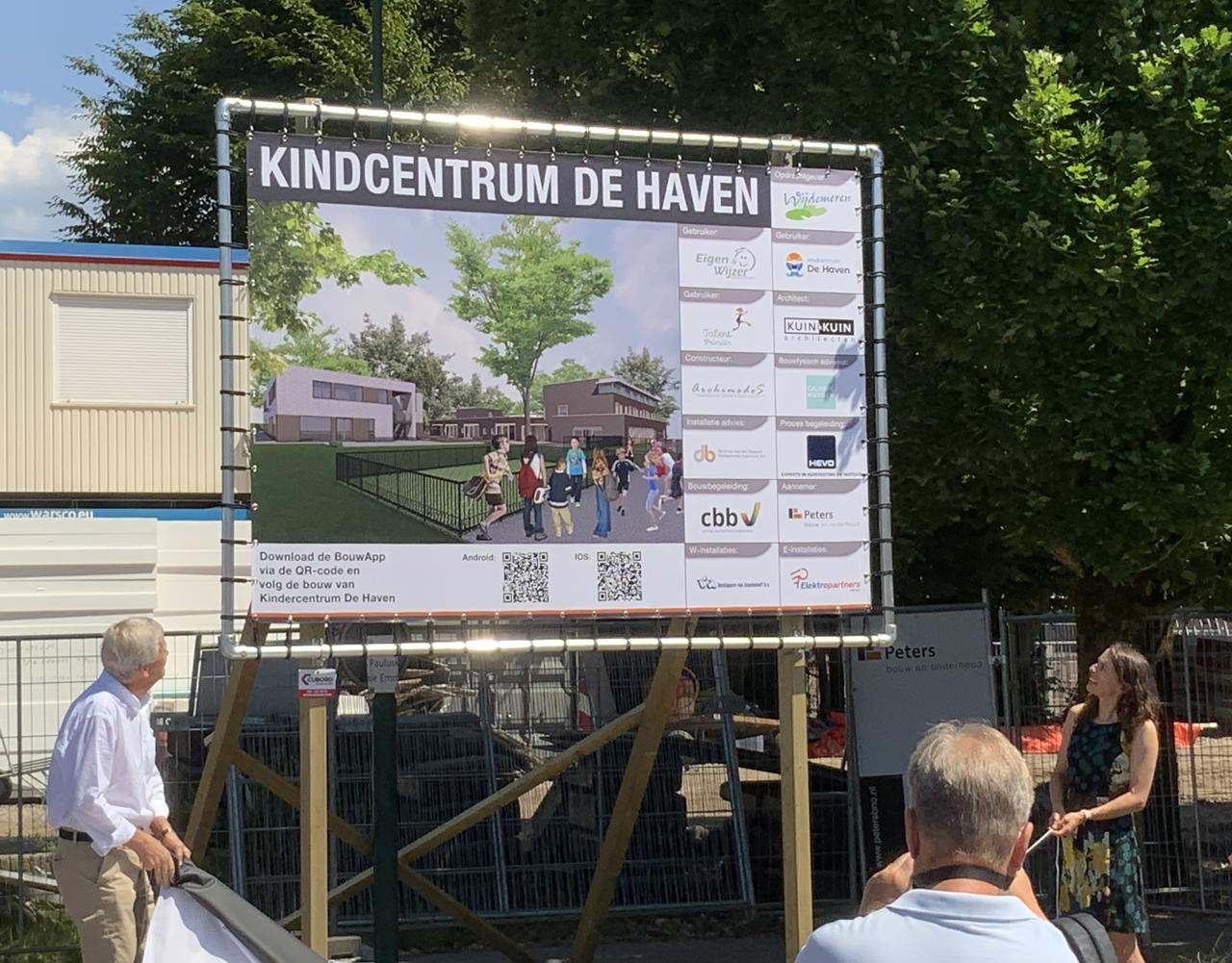 Feestelijke start bouw Kindcentrum de Haven
