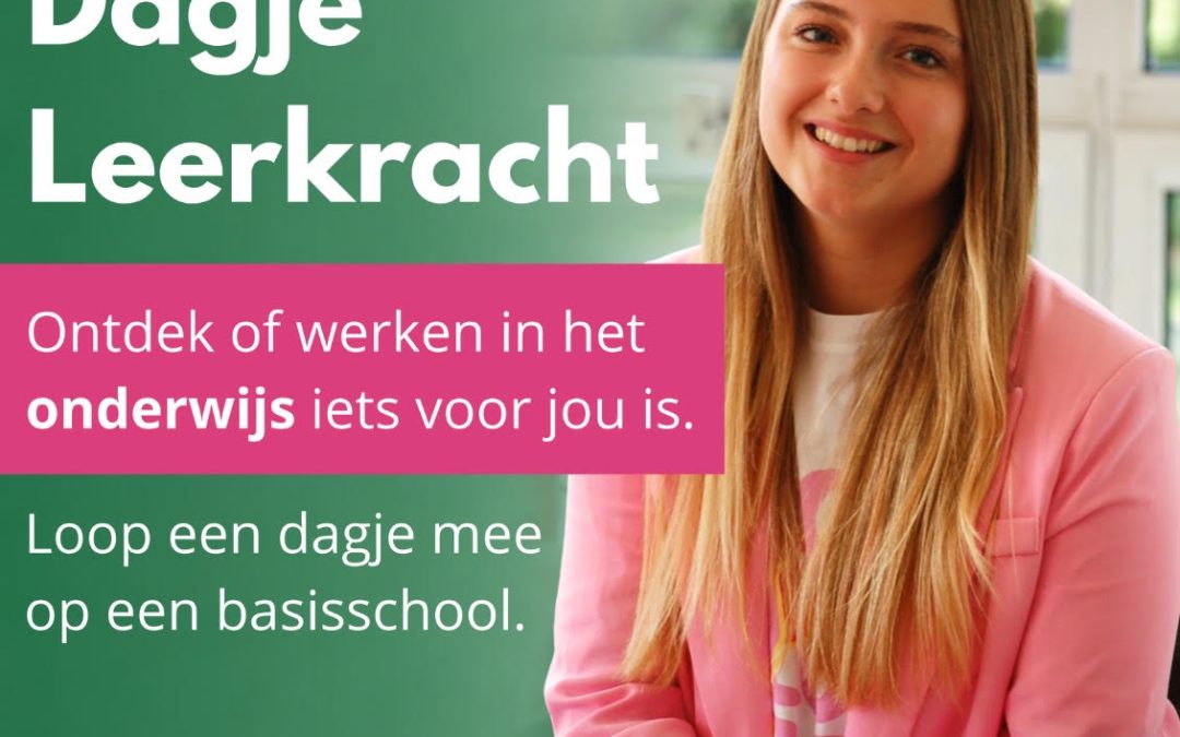 Doe mee aan een Dagje Leerkracht!