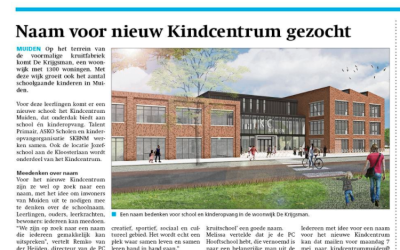 Heel Muiden denkt mee over naam nieuw kindcentrum!